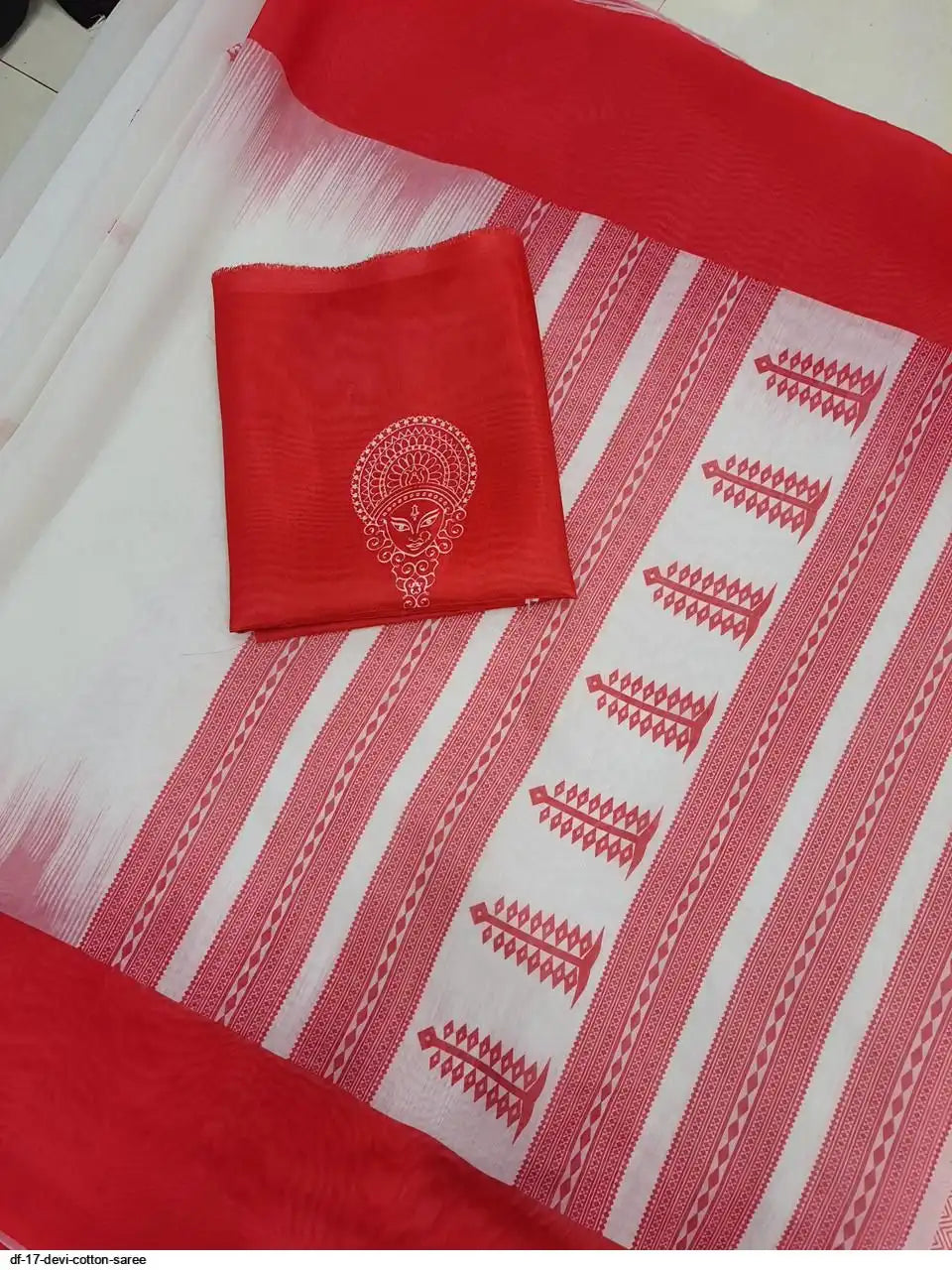 Bengali Traditional Cotton Saree
