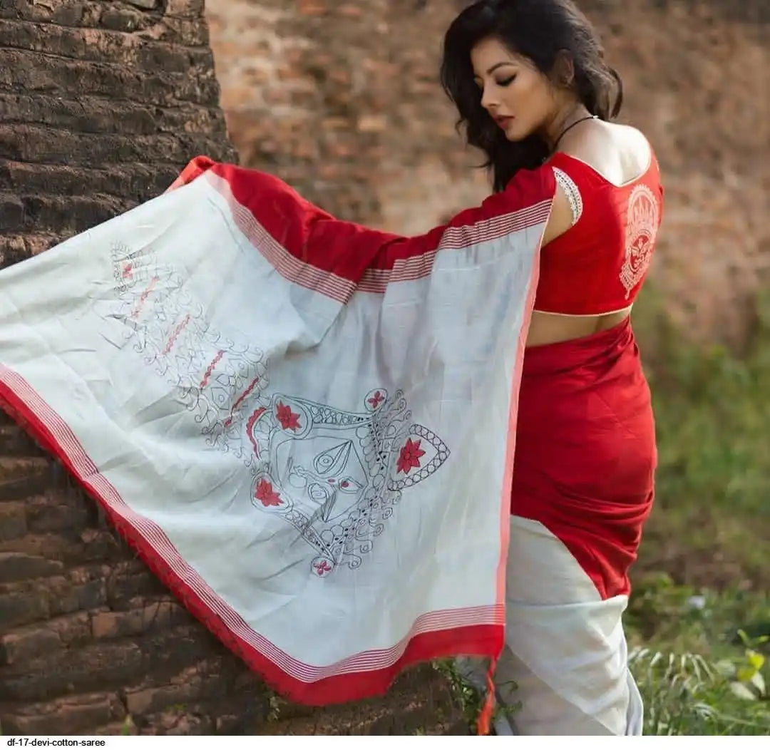 Bengali Traditional Cotton Saree