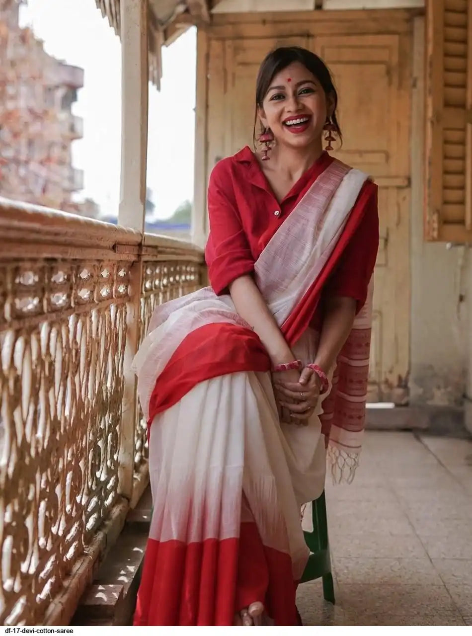 Bengali Traditional Cotton Saree