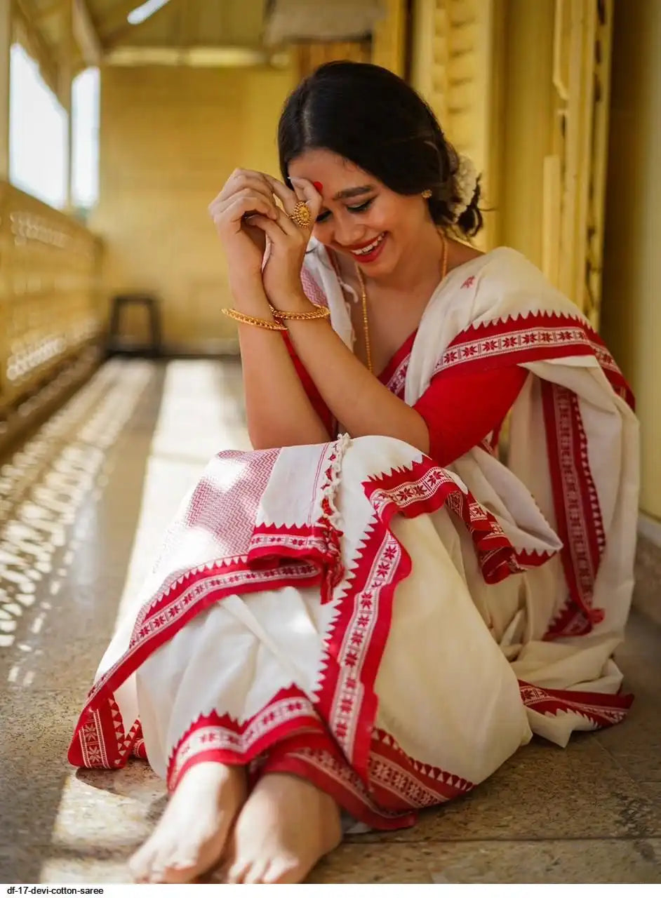 Bengali Traditional Cotton Saree