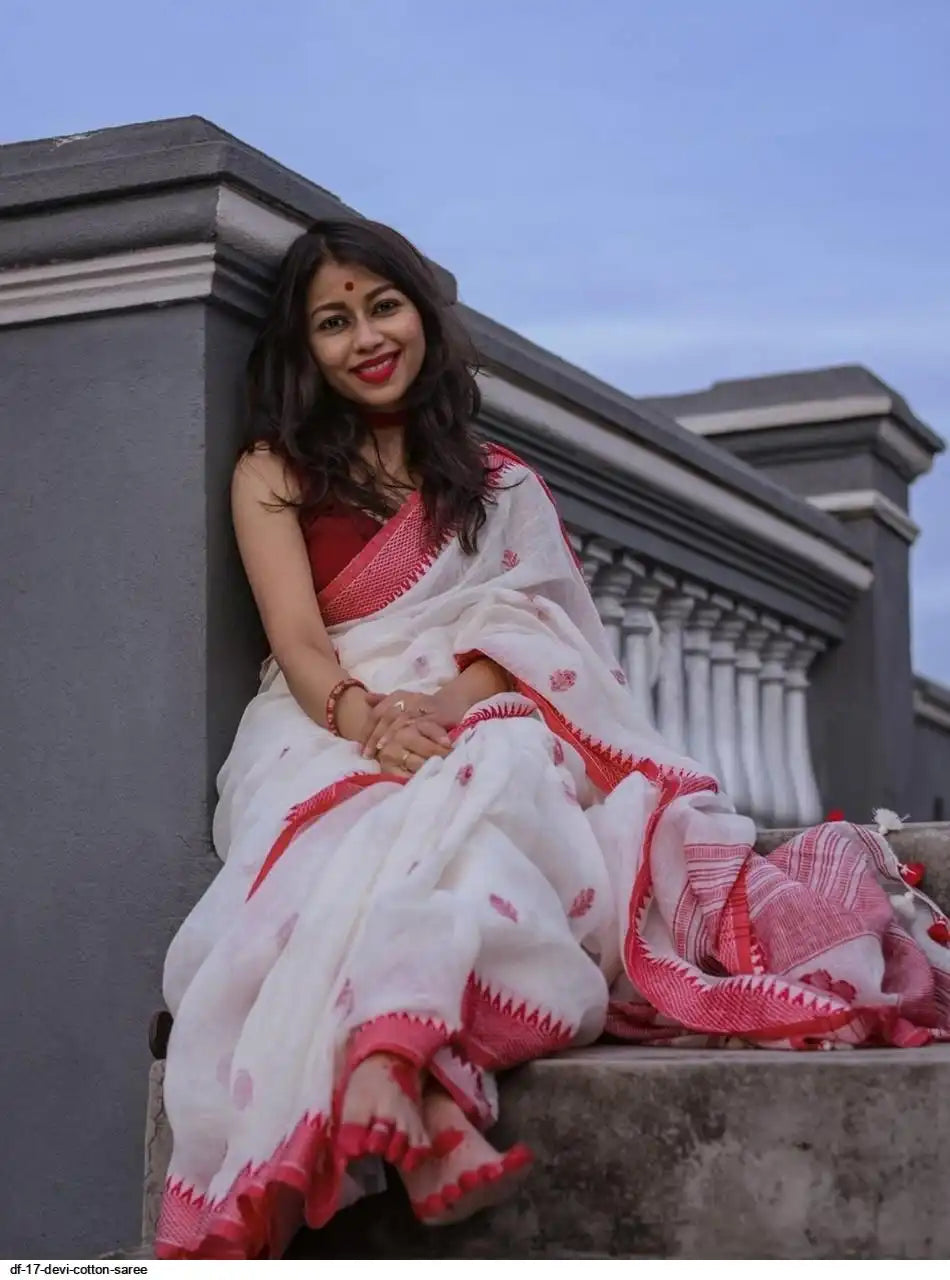 Bengali Traditional Cotton Saree