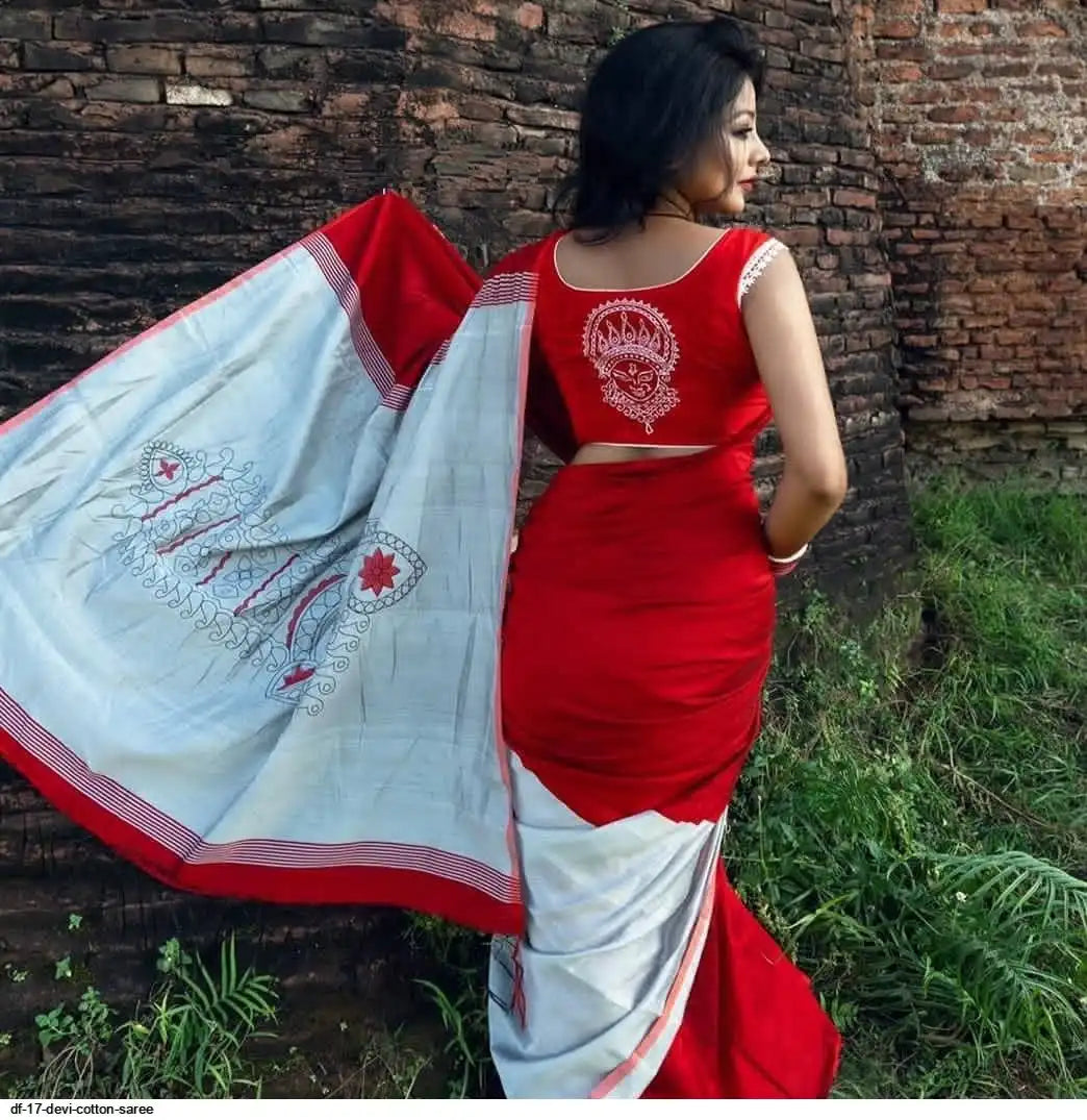 Bengali Traditional Cotton Saree